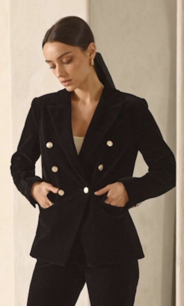 MILTON VELVET BLAZER