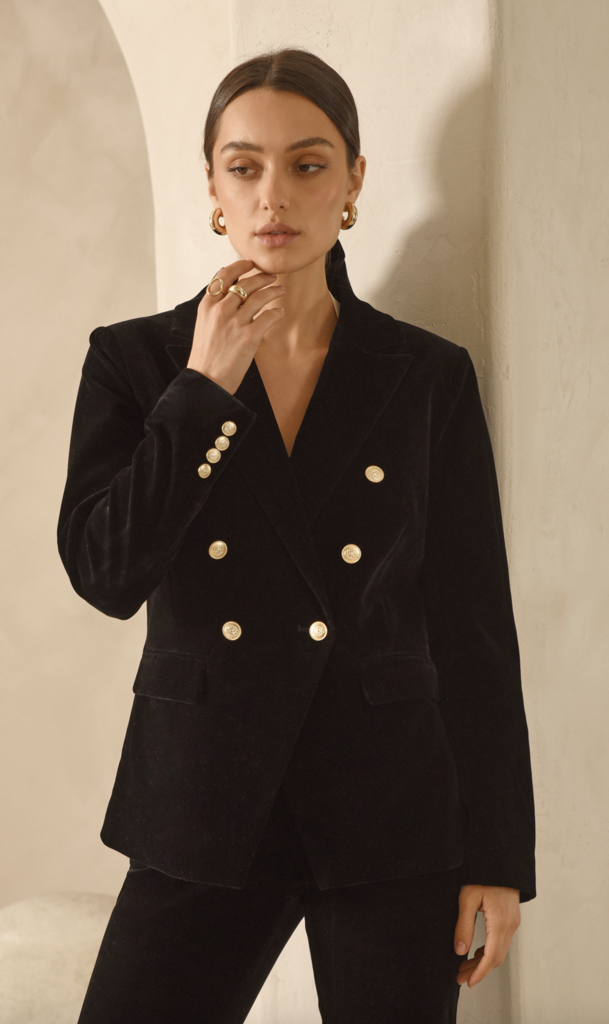 MILTON VELVET BLAZER