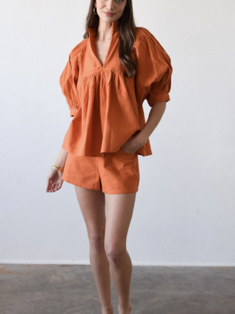 NEVER A WALLFLOWER HIGH NECK TOP