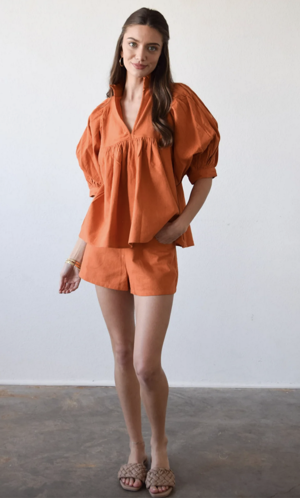 NEVER A WALLFLOWER HIGH NECK TOP