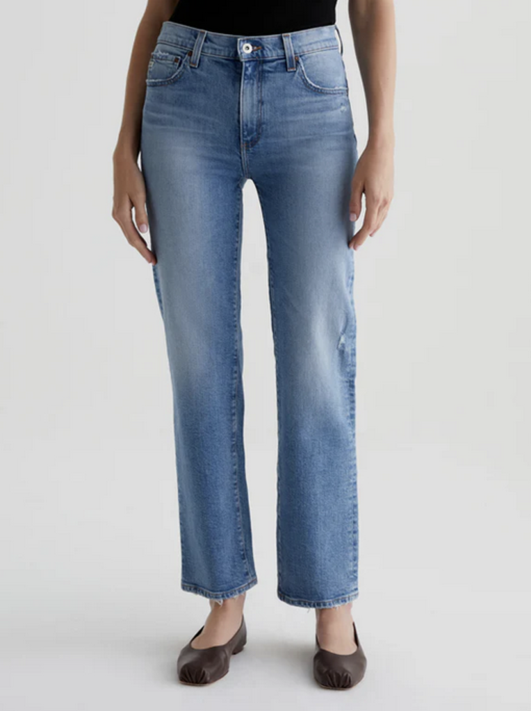 AG JEANS BRINLEY MID RISE STRAIGHT