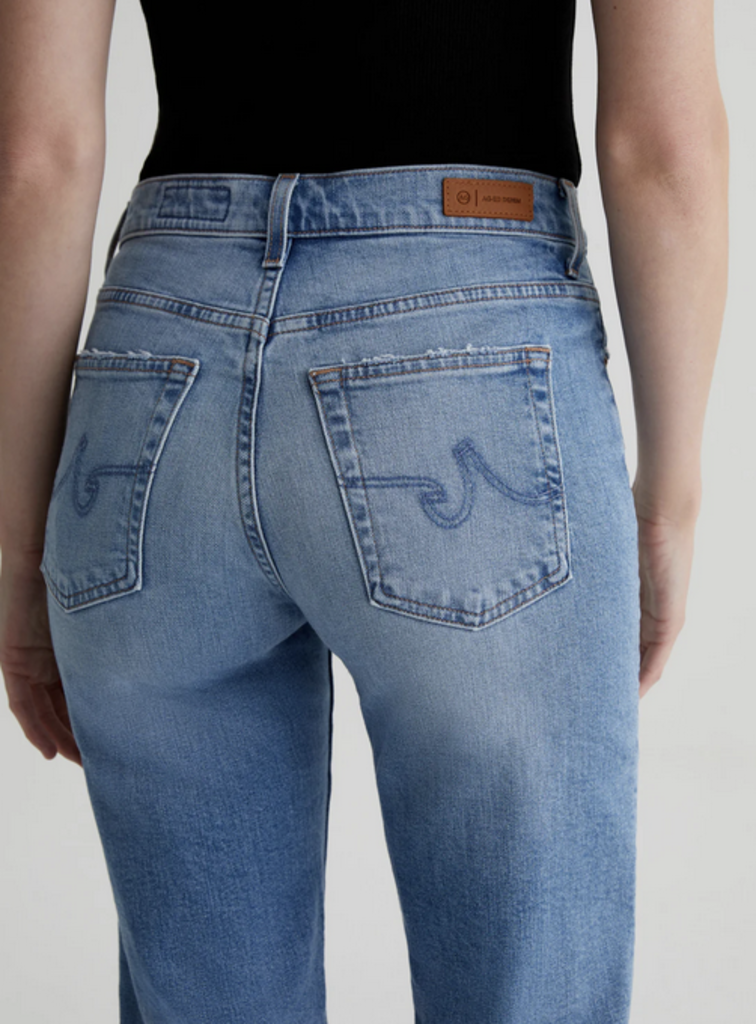 AG JEANS BRINLEY MID RISE STRAIGHT