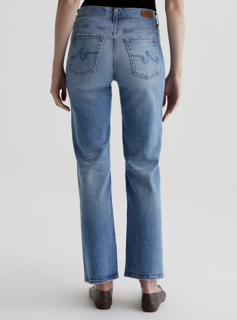 AG JEANS BRINLEY MID RISE STRAIGHT