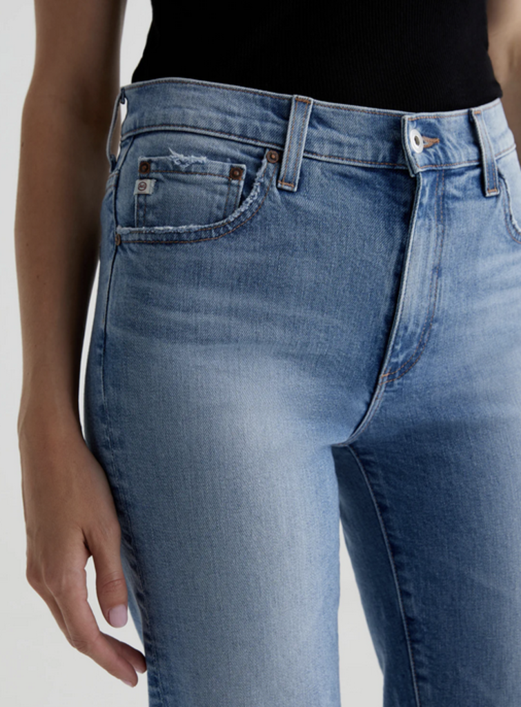 AG JEANS BRINLEY MID RISE STRAIGHT