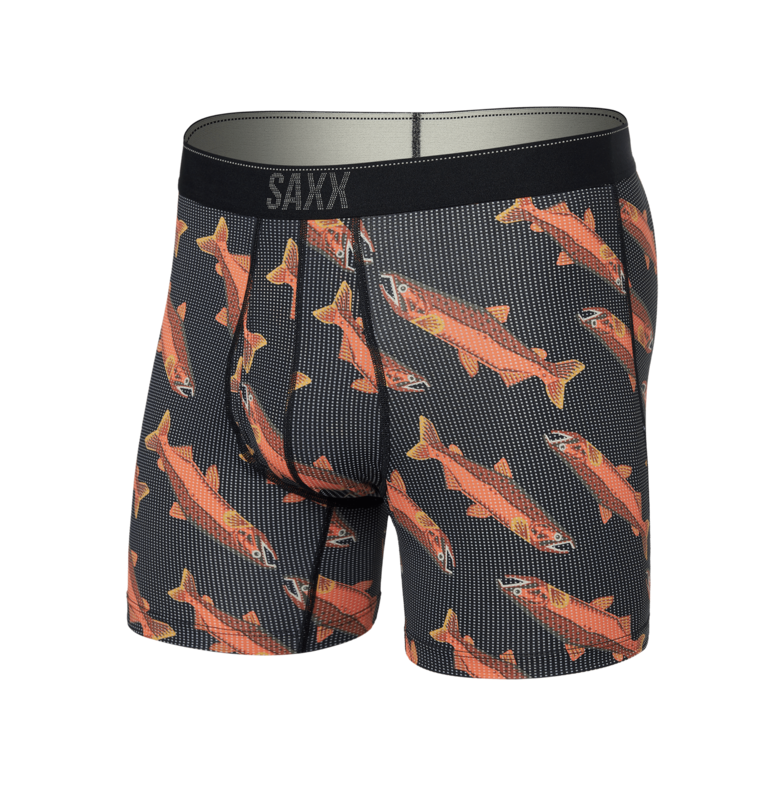 SAXX QUEST QUICK DRY MESH BOXER BRIEF