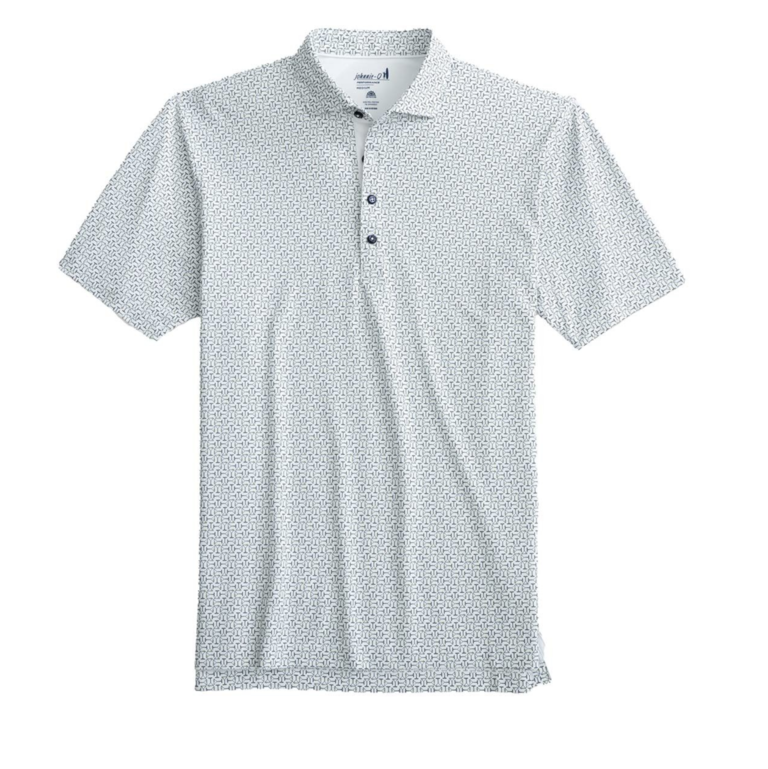 JOHNNIE-O SPIRITS PRINTED PERFORMANCE POLO