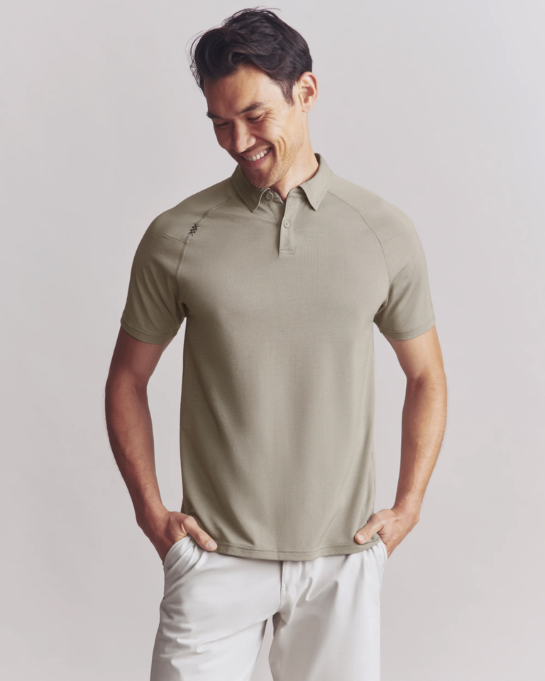 RHONE DELTA PIQUE POLO