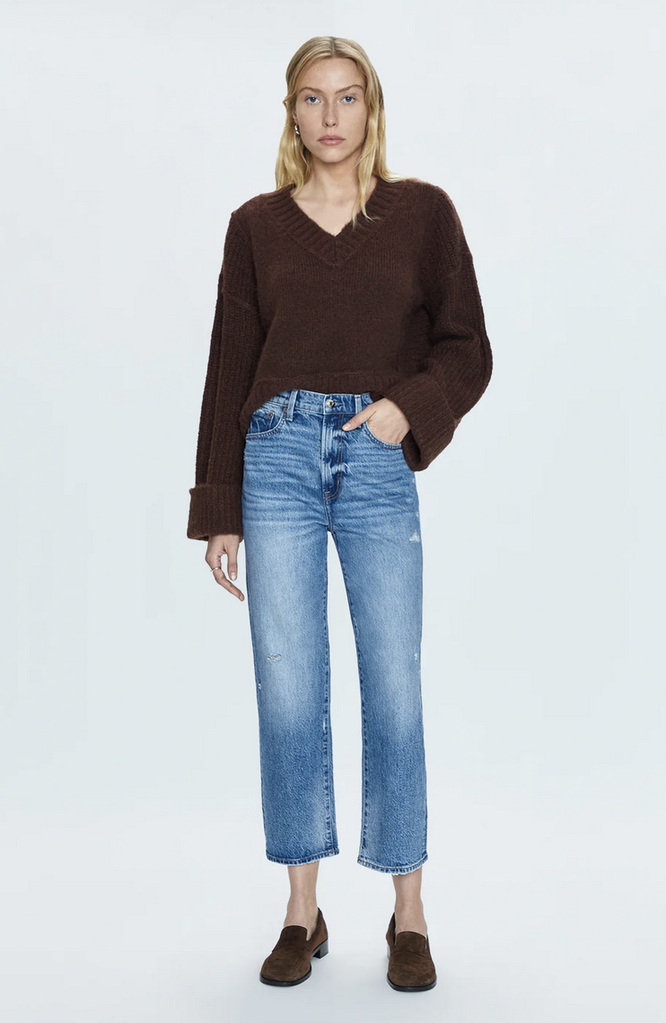 PISTOLA CASSIE SUPERR HIGH RISE CROP