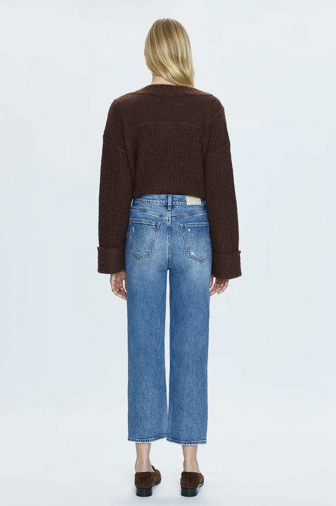 PISTOLA CASSIE SUPERR HIGH RISE CROP