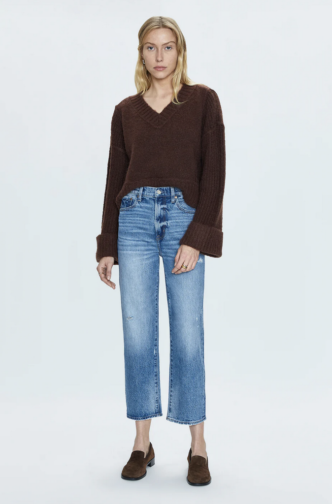 PISTOLA CASSIE SUPERR HIGH RISE CROP