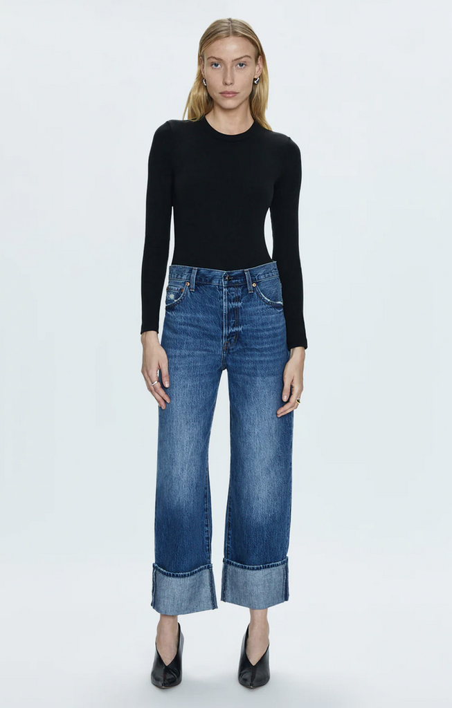PISTOLA RYDER HIGH RISE CUFFED STRAIGHT