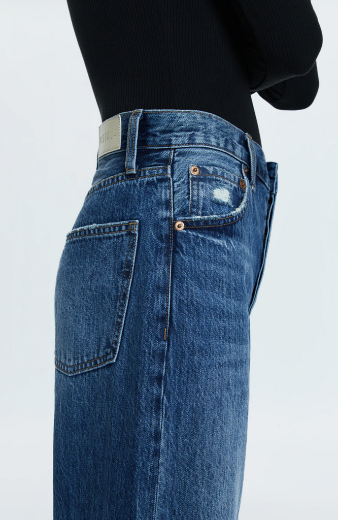 PISTOLA RYDER HIGH RISE CUFFED STRAIGHT