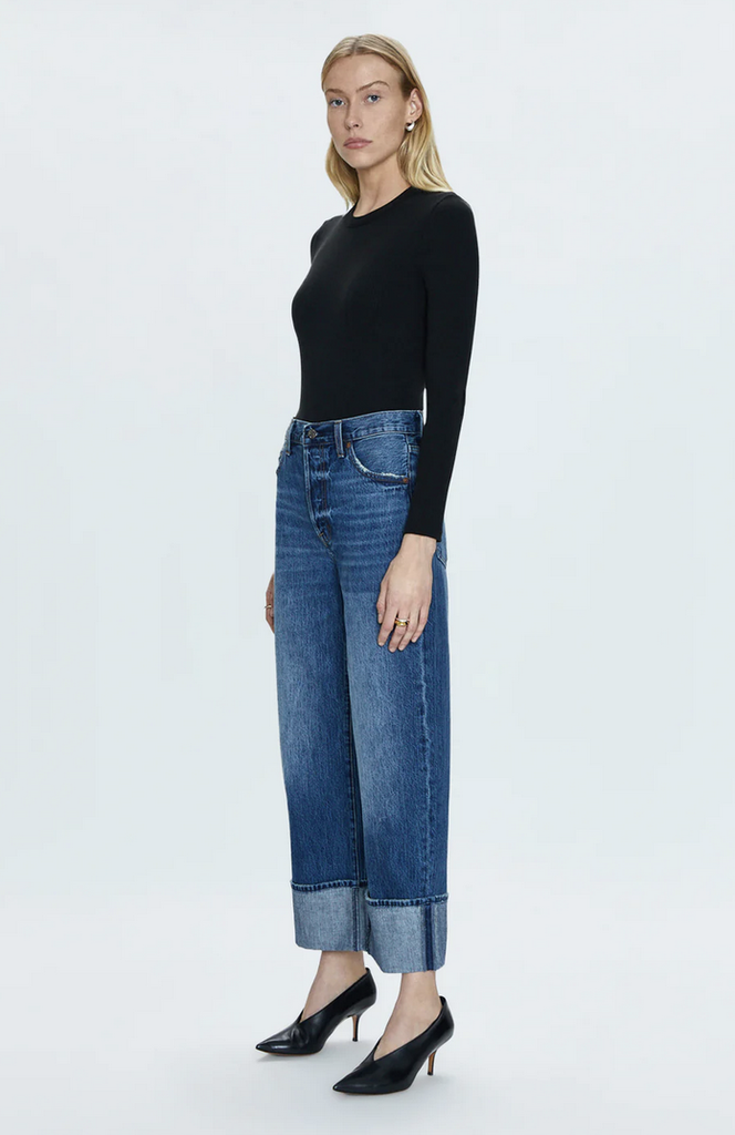 PISTOLA RYDER HIGH RISE CUFFED STRAIGHT