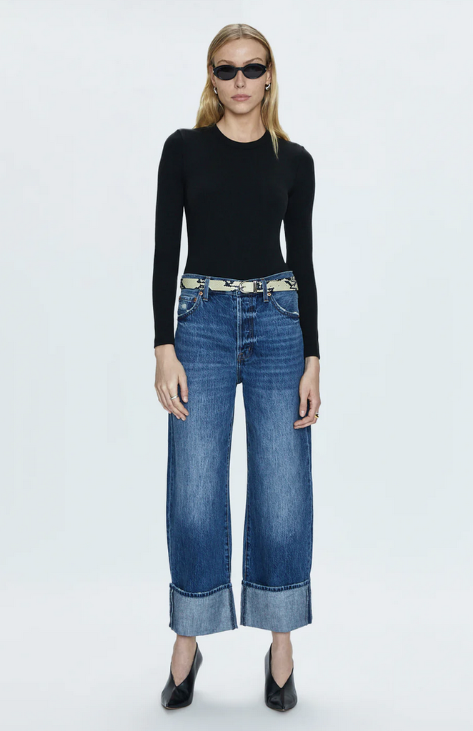 PISTOLA RYDER HIGH RISE CUFFED STRAIGHT