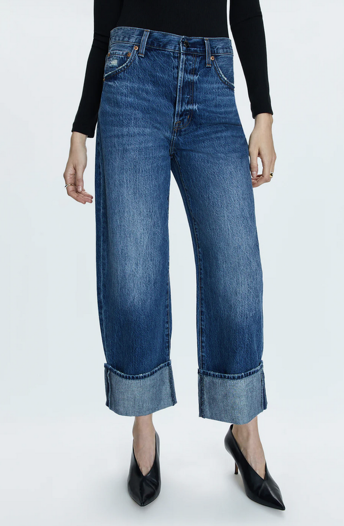 PISTOLA RYDER HIGH RISE CUFFED STRAIGHT