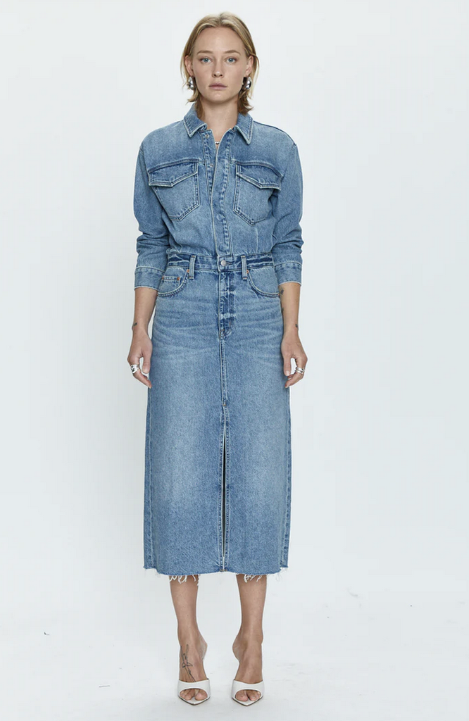 PISTOLA AMIRA MIDI DRESS