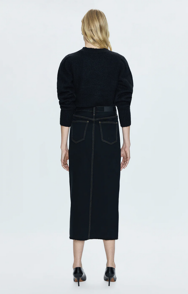 PISTOLA ALICE HIGH RISE MIDI SKIRT