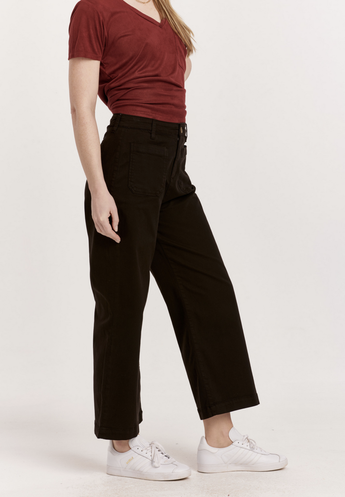 ANOTHER LOVE BRISTOL HIGH RISE PATCH POCKET PANT