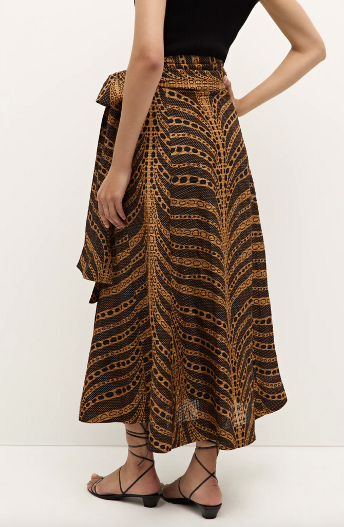 ESTINE WRAP SKIRT