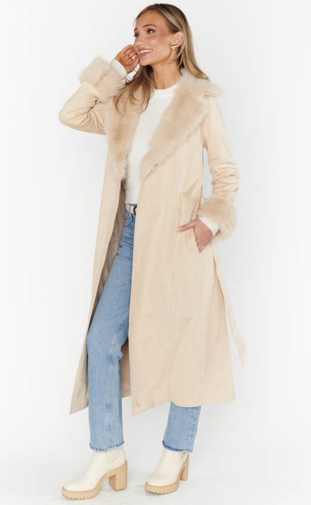 SHOW ME YOUR MUMU PENNY LANE LONG COAT