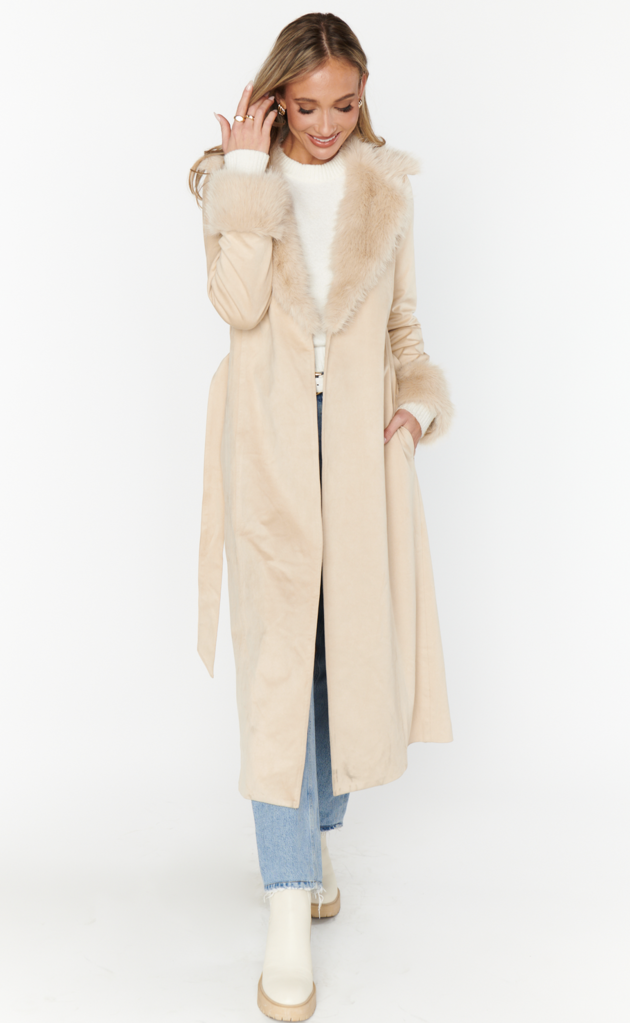 SHOW ME YOUR MUMU PENNY LANE LONG COAT