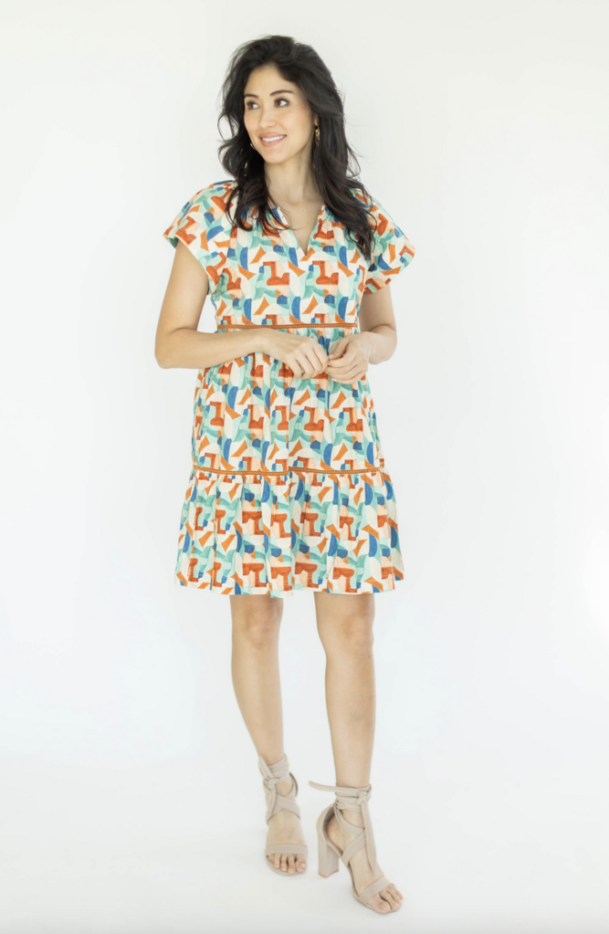 VICTORIA DUNN EMERY DRESS