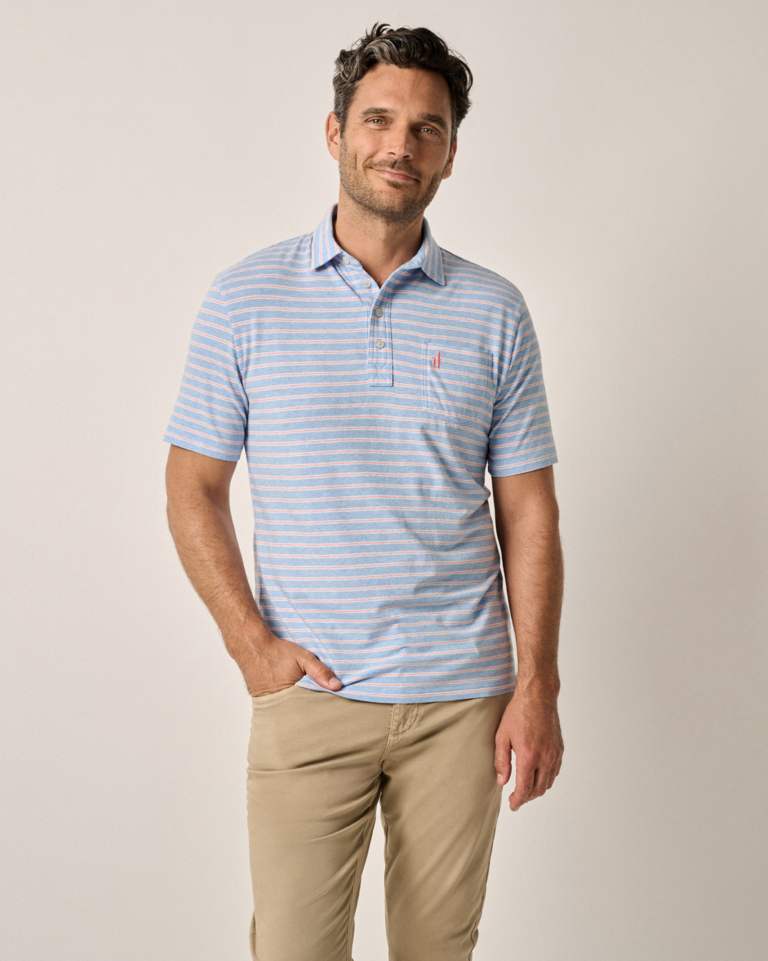 JOHNNIE-O MATTHIS ORIGINAL 4 BOTTOM POLO