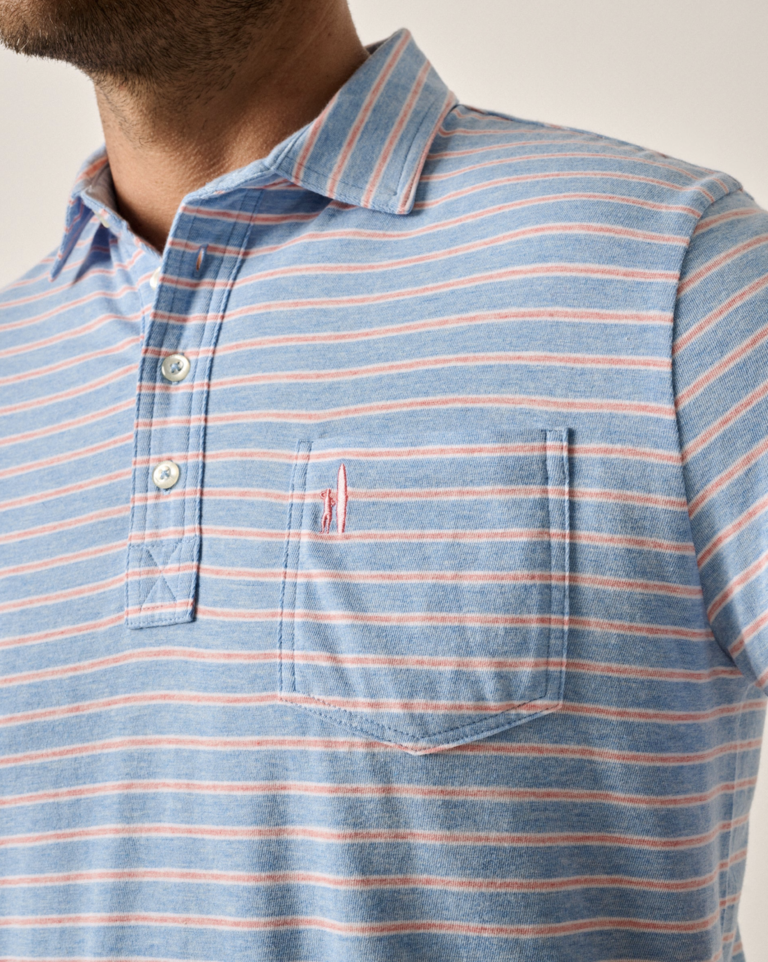 JOHNNIE-O MATTHIS ORIGINAL 4 BOTTOM POLO