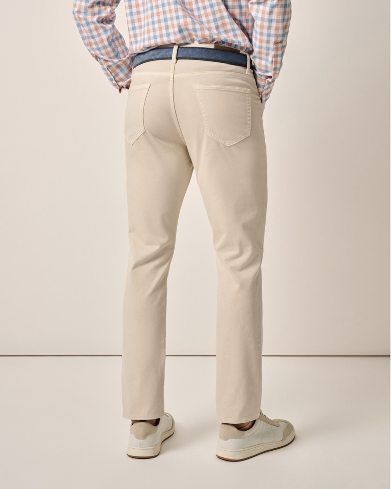 JOHNNIE-O CARMEL SATEEN 5 POCKET PANT 30"