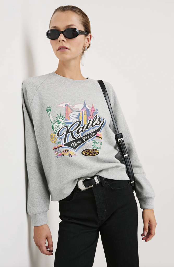 RAILS VINTAGE RAGLAN SWEATSHIRT