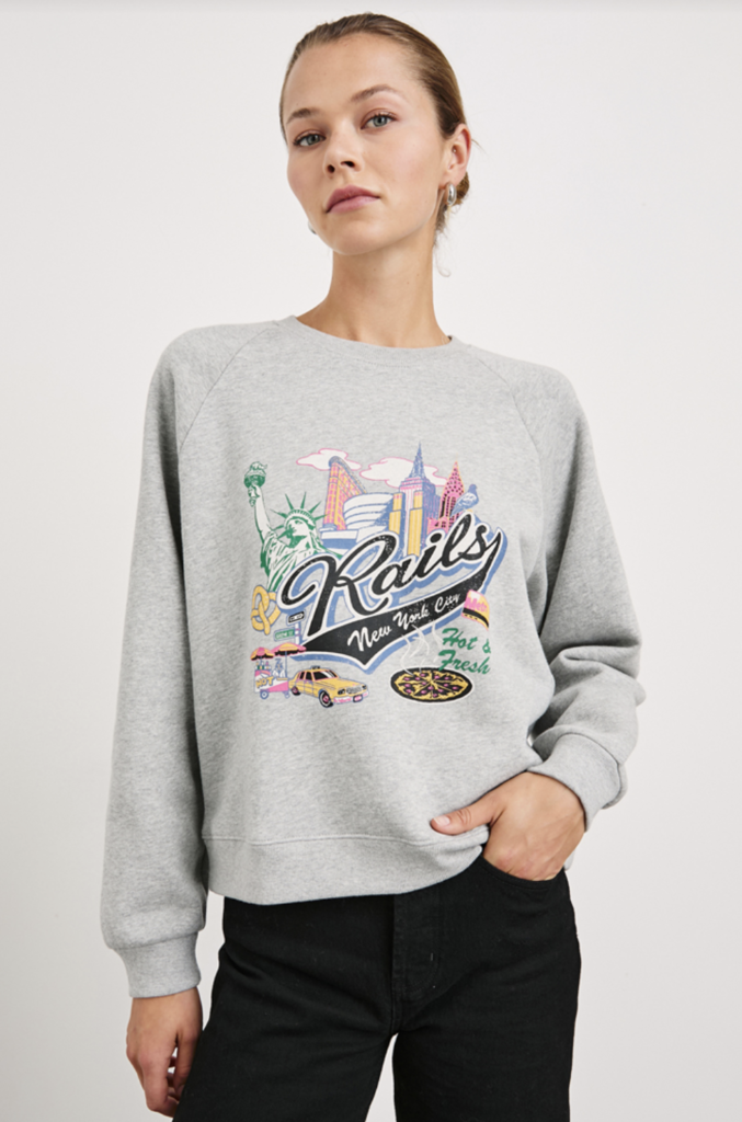 RAILS VINTAGE RAGLAN SWEATSHIRT