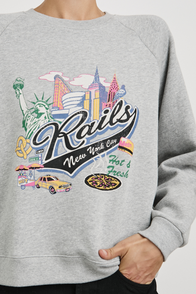 RAILS VINTAGE RAGLAN SWEATSHIRT