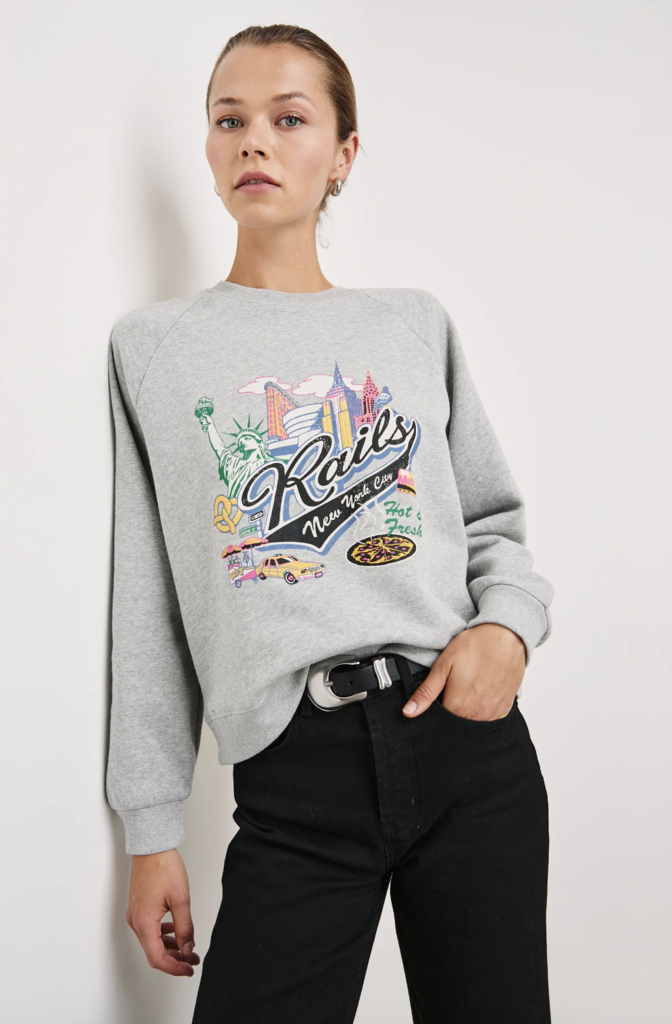 RAILS VINTAGE RAGLAN SWEATSHIRT