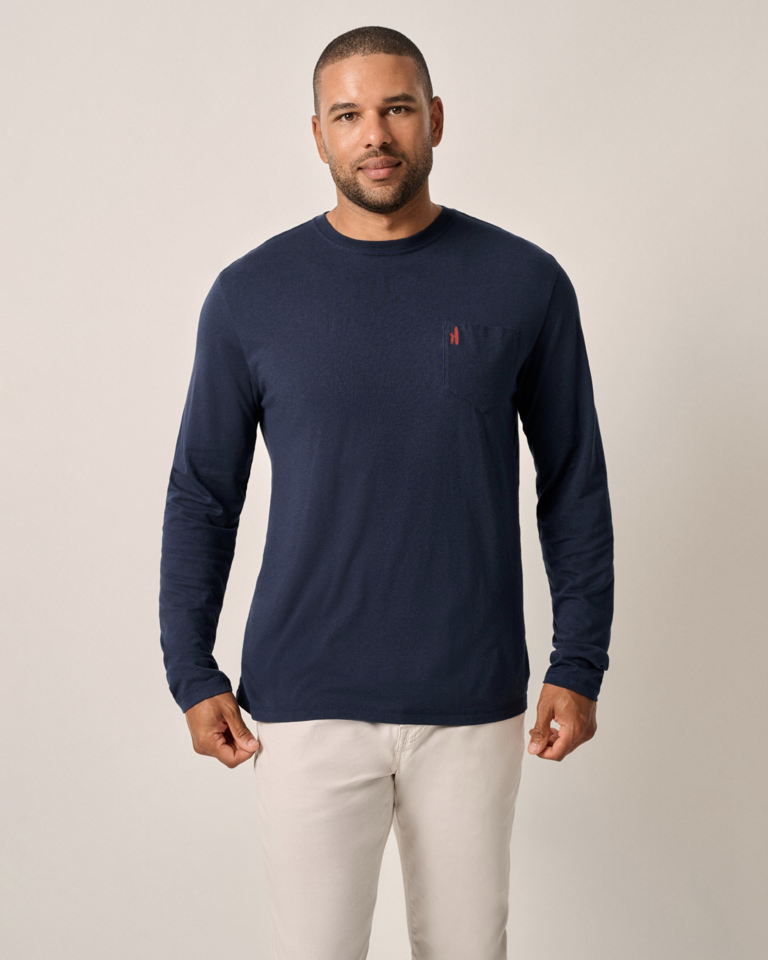 JOHNNIE-O J-O DIAMOND L/S GRAPHIC T-SHIRT