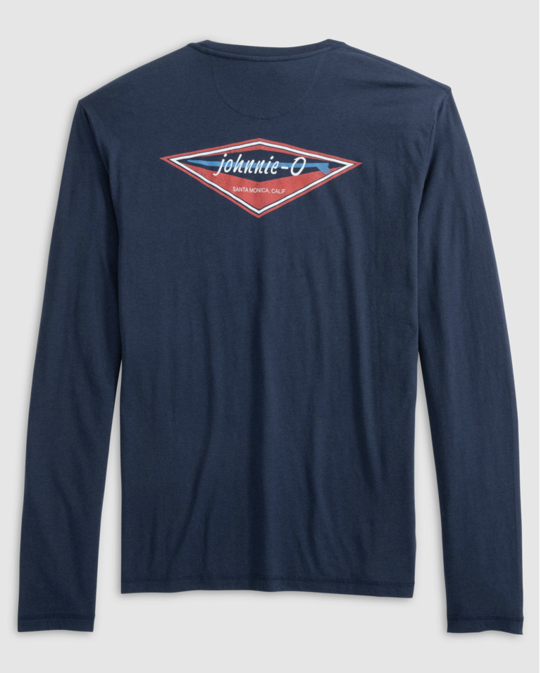 JOHNNIE-O J-O DIAMOND L/S GRAPHIC T-SHIRT