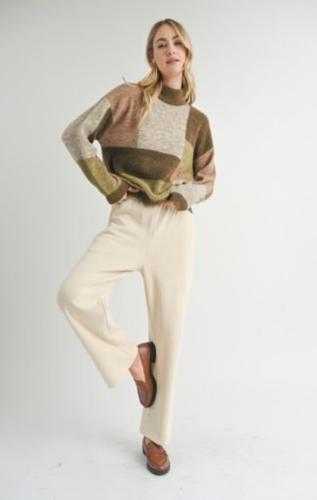 Sadie & Sage FOREST WALK TURTLENECK SWEATER