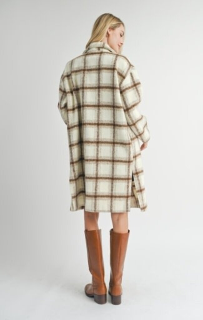 Sadie & Sage EMILY LONG OPEN FRONT COAT