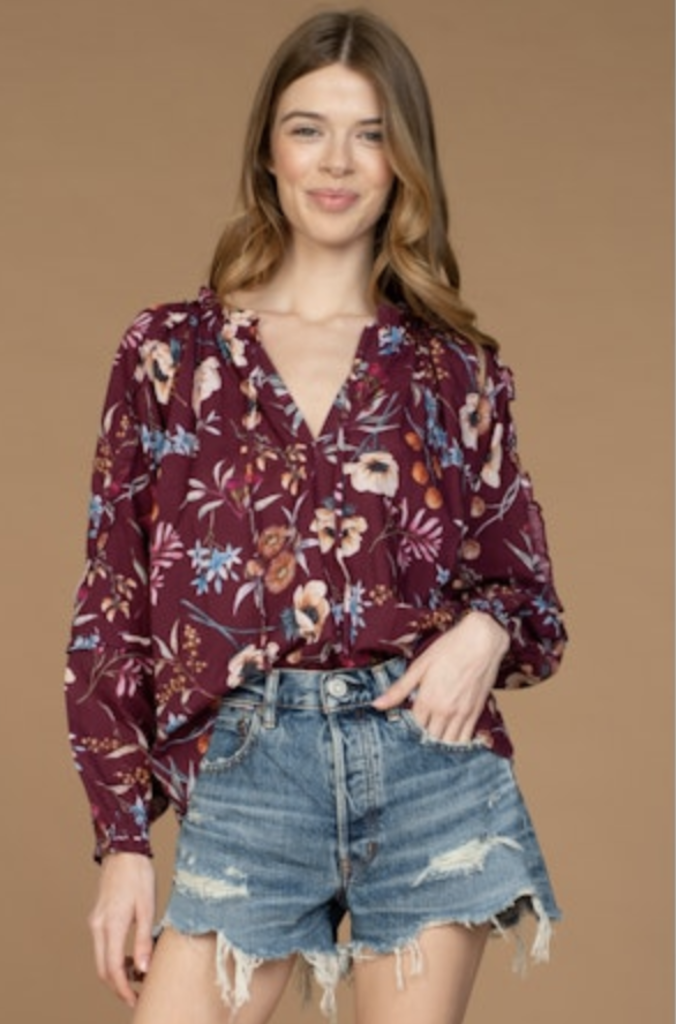 OLIVIA JAMES THE LABEL DAVIS TOP