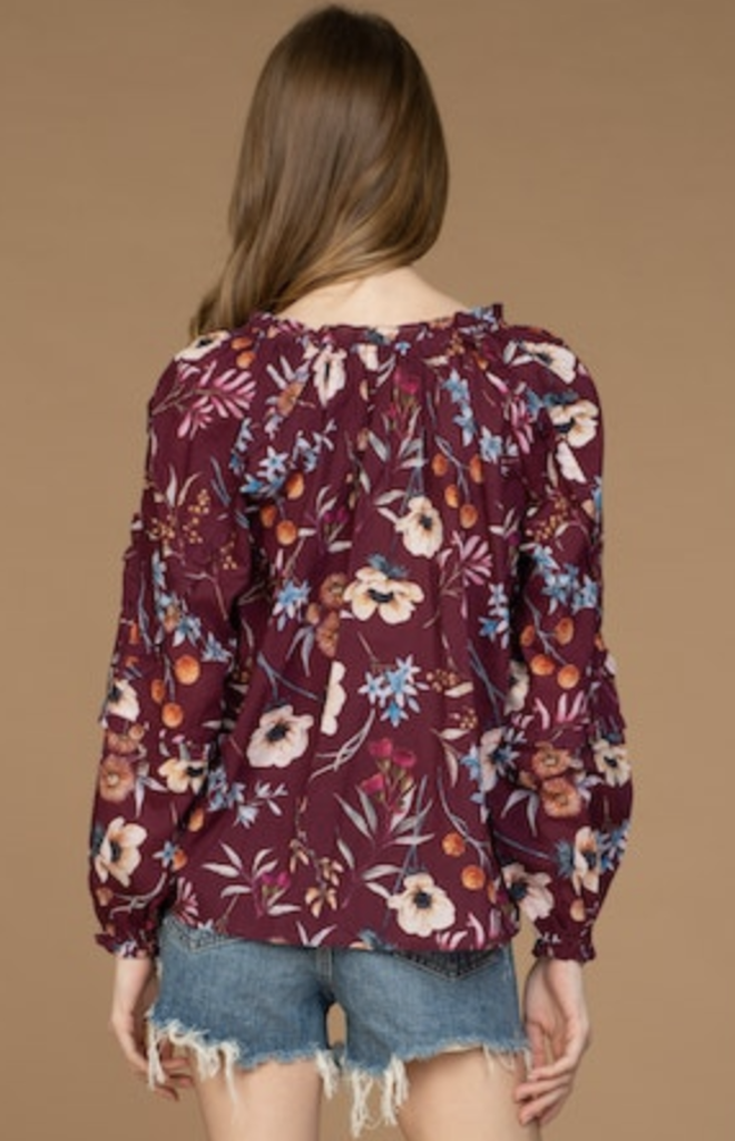 OLIVIA JAMES THE LABEL DAVIS TOP
