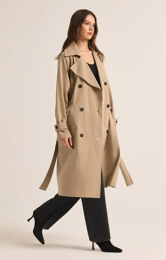 Z SUPPLY DORIAN TRENCH COAT