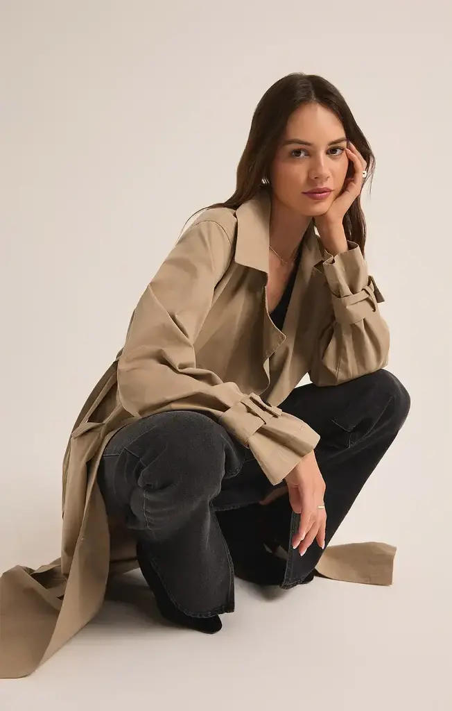 Z SUPPLY DORIAN TRENCH COAT