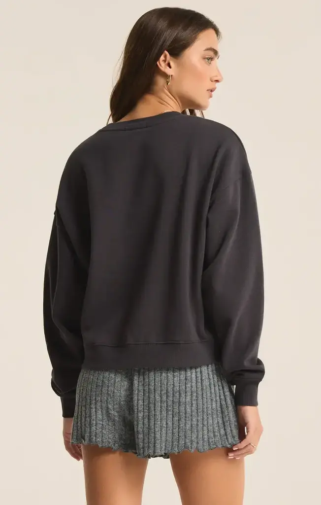 Z SUPPLY LOUNGE BRUNCH CLUB SWEATSHIRT