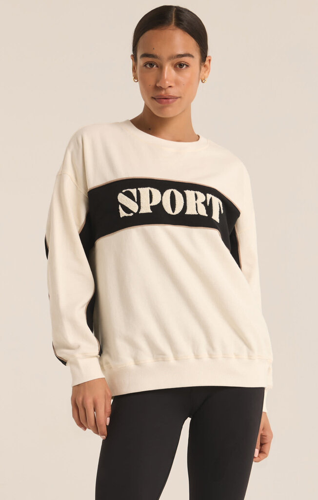 Z SUPPLY ACTIVE SPORT SWEATSHIRT