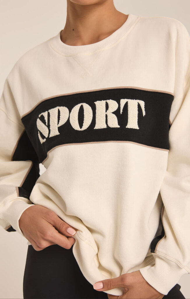 Z SUPPLY ACTIVE SPORT SWEATSHIRT
