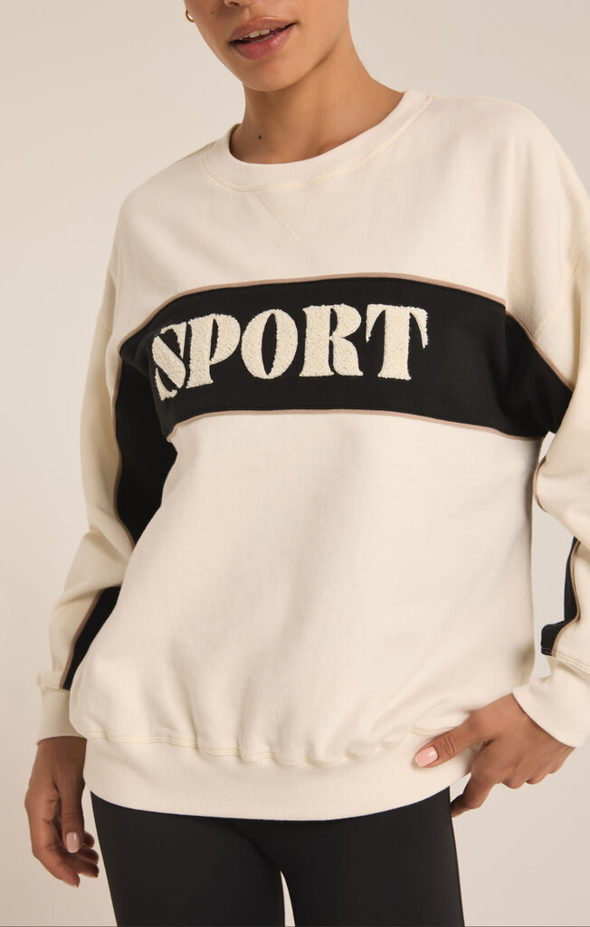 Z SUPPLY ACTIVE SPORT SWEATSHIRT