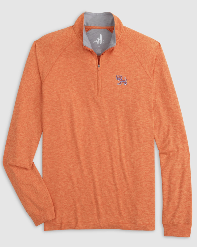 JOHNNIE-O CLEMSON FREEBORNE PERFORMANCE 1/4 ZIP