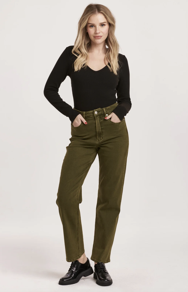 DEAR JOHN 90S STRAIGHT FIT HIGH RISE JEANS