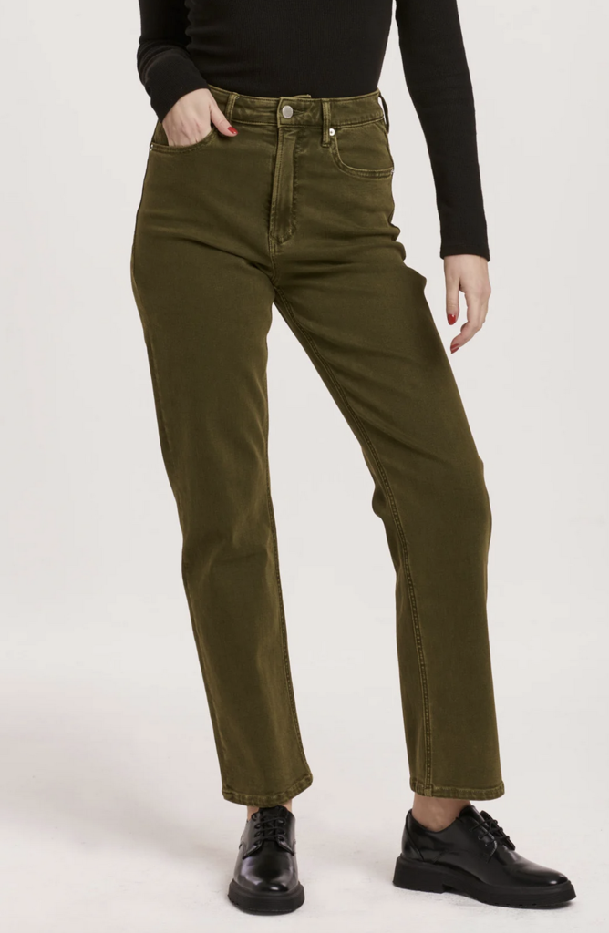 DEAR JOHN 90S STRAIGHT FIT HIGH RISE JEANS