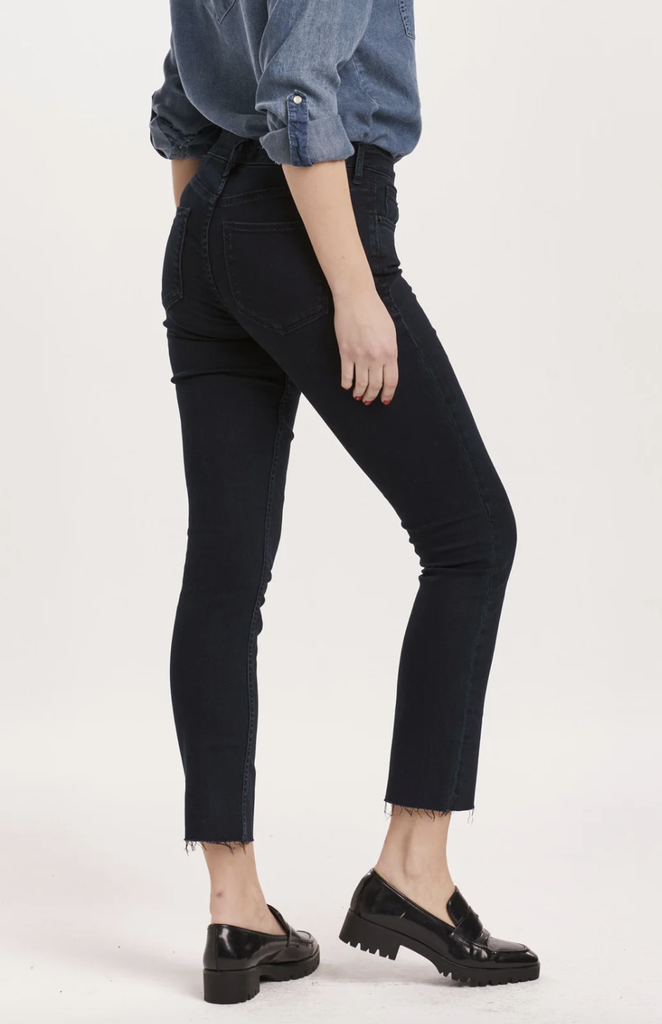 DEAR JOHN BLAIRE MID RISE SLIM STRAIGHT JEANS
