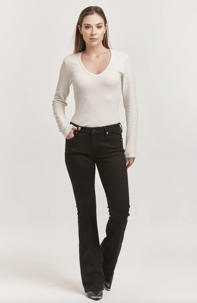 DEAR JOHN JAXTYN BOOTCUT FIT MID RISE JEANS